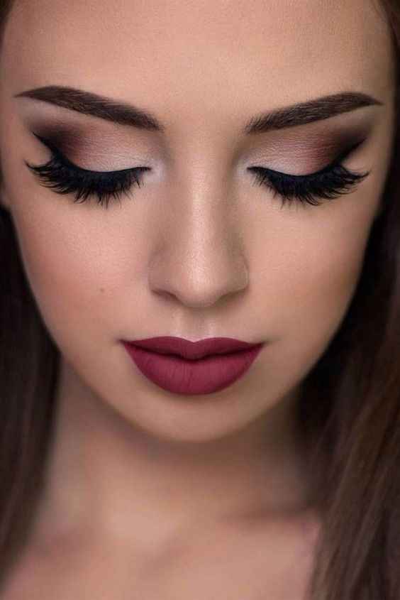 Maquillaje de novia romántico